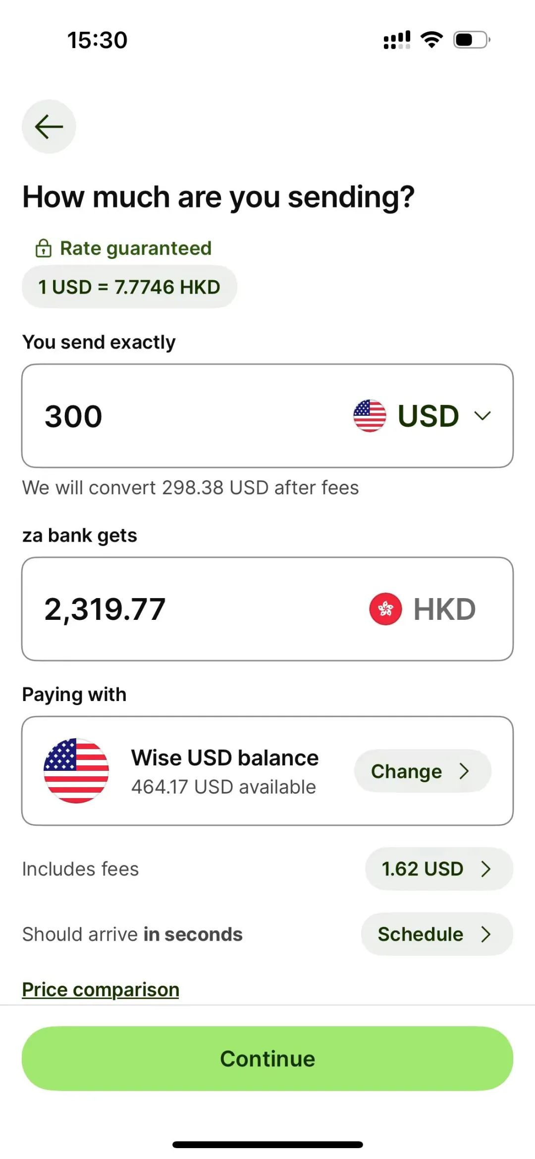 接收 Wise 对公账户转账