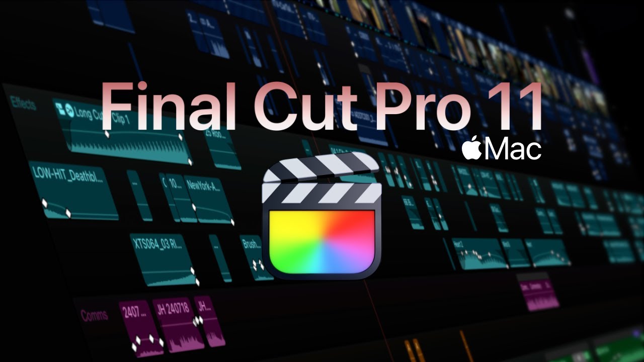 视频剪辑软件:Apple Final Cut Pro X 11 学习版