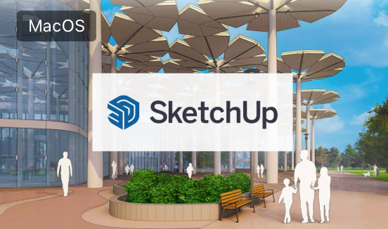3D 模型软件:草图大师 SketchUp Pro 2024 v24.0.484/24.0.483 绿色特别版 (Win/Mac)