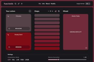 hue.tools 免费开源的在线配色工具箱