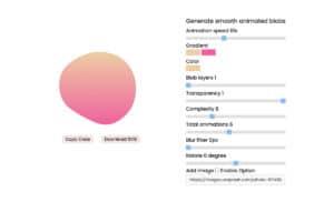 Blob Animation 免费Blob动画生成工具