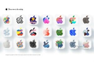 Apple Logo Artwork：收集350 个苹果发布会邀请函的Apple logo