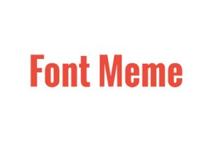 Font Meme-在线字体识别 字体转换 字体免费下载