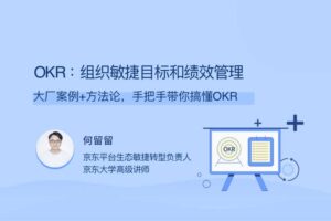 OKR：组织敏捷目标和绩效管理